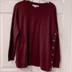 Boden Grace side button sweater